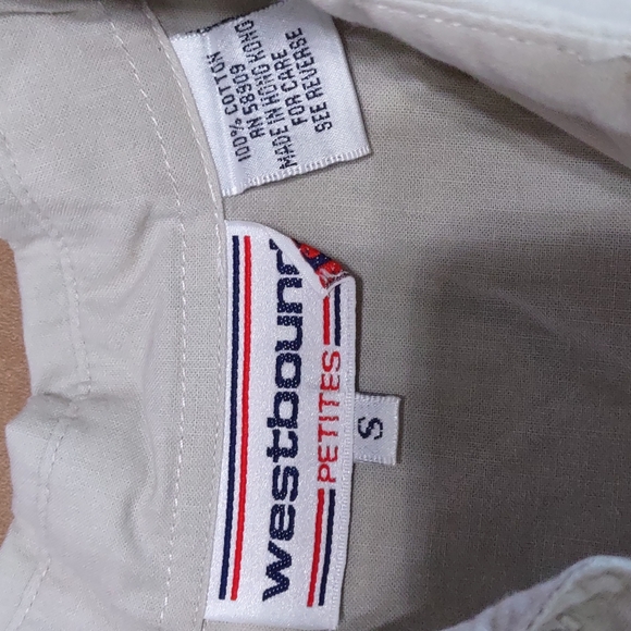 Westbound Petites Floral Embroidered Shirt - Picture 6 of 7